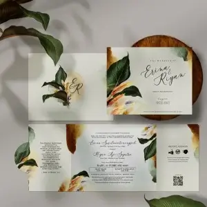 Undangan Pernikahan Blanko Murah Bagus